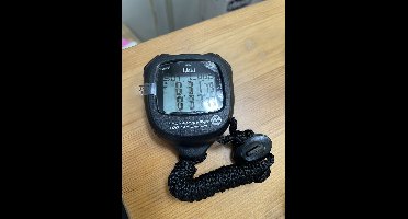 Q&QB stopwatch 1/100 chrono-5bar