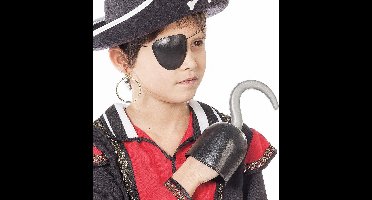 Piratenhaak - Zwart - Zilver
