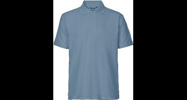 Neutral - Classic Polo - Dusty Indigo - 100% Biologisch Katoen maat L