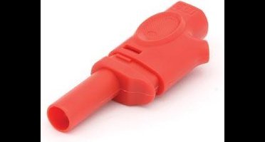 Velleman IEC1010 Banaanplug 4mm stapelbaar - Rood