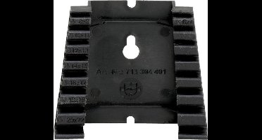 Wurth - Kunststof houder v. dubbele steeksleutel assort. - Kunststof houder Assortiment dubbele steeksleutels x 1 st