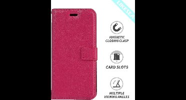 Huawei P9 Portemonnee hoesje - Roze