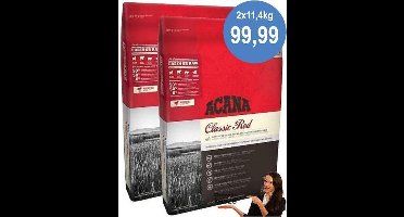 Acana Classics Classic Red hondenvoer 2 x 11,4 kg