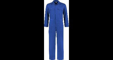 EM Workwear kinderoverall pol/kat Korenblauw met verdekte ritssluiting maat 152