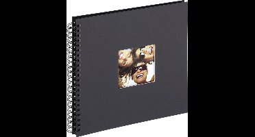 Walther SA-110-B Fun - Spiraal album - Formaat 30 x 30 cm - Zwart