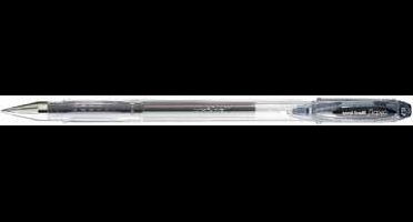 Uni-Ball Zwarte Gelpen - Signo UM-120 Gel Pen - Gel pen met snel drogende, licht- en water resistente inkt - 0.7mm schrijfbreedte
