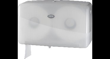 Euro Products Toiletroldispenser Mini-duo Jumbo 40 Cm Wit