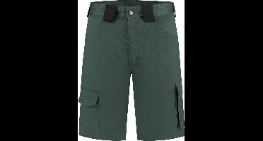 EM Workwear Bermuda Korte Werkbroek kat/pol Flessengroen - Maat 56
