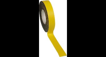 Inwell Magneetband kleur Geel 25mm op rol 5 meter