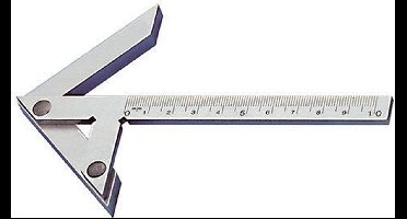 Precisie-centreerwinkelhaak Staal 300x180mm FORMAT
