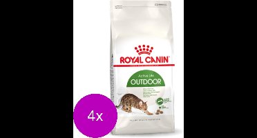 Royal Canin Outdoor - Kattenvoer - 4 x 4 kg