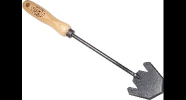De Wit Gesmede handschoffel 8 cm met essenhouten handvat van 14 cm
