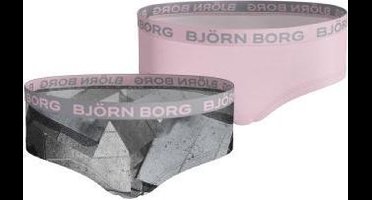 Bjorn Borg Sportonderbroek casual - 2p HIPSTER BB ASPHALT COURT - zwart - vrouwen - 158