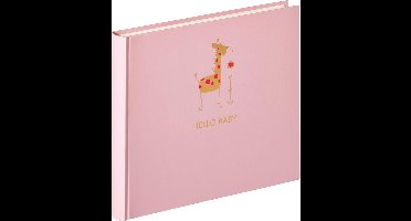 Walther UK-148-R Baby Animal - Babyalbum - Formaat 28x25 cm - Roze