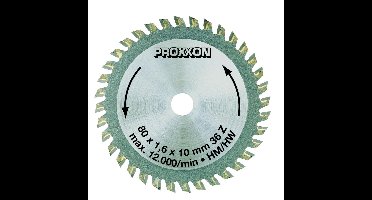 Proxxon Micromot KGS-SERIE 36 - Cirkelzaagblad - Aantal tanden: 36 - 1 stuk