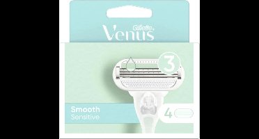 Gillette Venus Sensitive Smooth 4 stuks Scheermesjes voor Vrouwen