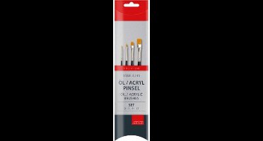 Olie- acrylverfpenseel A145 set