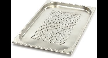 Gastronorm Bak - 1/1 GN - 2 cm Diep - RVS - Geperforeerd