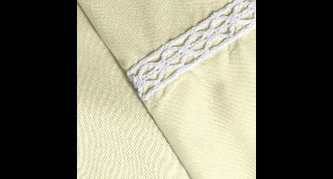 Zydante Dekbedovertrek - Hotel Home Collection – Microlinnen – Luxe Hotel Look – Ademend en Vochtregulerend – Comfortabel Beddengoed - Dorothy - Creme / 240x200