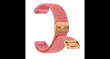 Solidchoice - Gevlochten Nylon Armband 20 mm voor Amazfit Smartwatches met Magnetische Sluiting