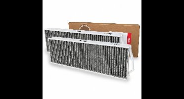 Koolstoffilter geschikt voor BORA Puru/Pure/X Pure/S Pure PUAKF 2 stuks (Propex Parts)