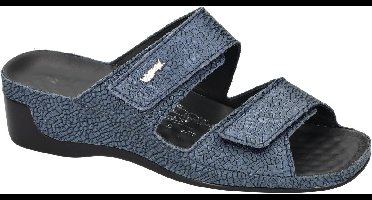 Vital -Dames - blauw donker - slippers & muiltjes - maat 40