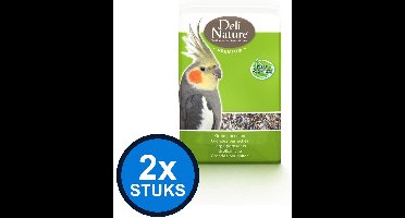 2x Deli Nature Premium Grote Parkiet - Vogelvoer