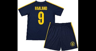Haaland Manchester City Voetbaltenue Uit - 2026-2027 - Voetbal Tenue Kinderen - Shirt en Broekje - Jongens en Meisjes -- Maat 116