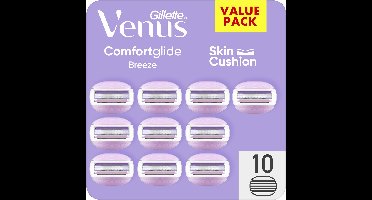 Gillette Venus Comfortglide Breeze - 10 Scheermesjes - voor Vrouwen
