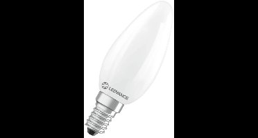 Ledvance LED Filament Kaarslamp E14 - 1.8W 250lm 2700K 230V - Mat Glas - Ø35mm - Geschikt voor hotels, klassiek interieur, kroonluchters