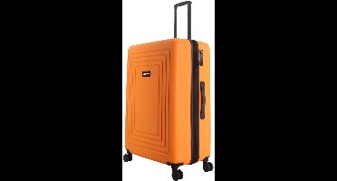 Discovery Coast Harde koffer / Trolley / Reiskoffer - Large - 128 Liters - Oranje - Oranje / Large