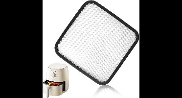 Magnetische RVS Spatbescherming voor Airfryers 5.5L-7.2L, Vet- en Spatbescherming, Keukenaccessoires voor Gezond Koken