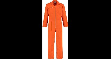 EM Workwear Overall 100% katoen met rits oranje maat 46