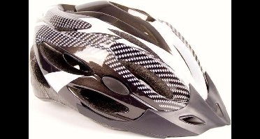 Mirage Fietshelm - Allround -  58-62cm - Zwart / Wit