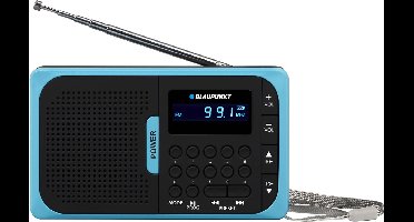 Blaupunkt PR5BL Analoog Zwart, Blauw radio
