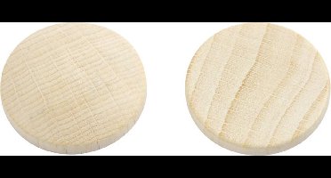 Houten knopen, d: 25 mm, china berry, 150 stuks