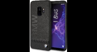 Samsung Galaxy S9 hoesje - BMW - Zwart - Leer