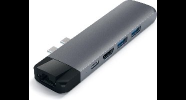 Satechi Type-C Pro Hub Ethernet & 4K HDMI - Space Grey