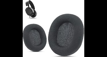 Comfortabele vervangende oorkussens voor gaming headsets - zwart