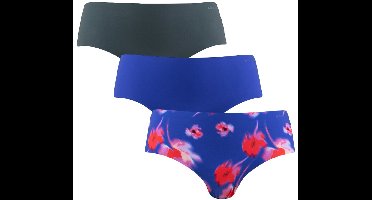 Bjorn borg 3-pack dames Invisible Hipster - Naadloos ondergoed dames - Paars Combi / XL