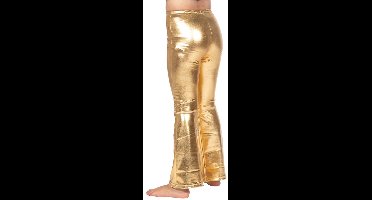 Legging Flared Kind Metallic Goud - Maat 116