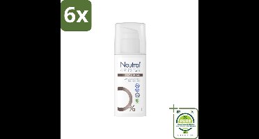 Neutral - Dagcrème - Gevoelige huid - Parfumvrij - 50 ml - Voordeelverpakking - 6 stuks - Dagcrème - Gevoelige huid