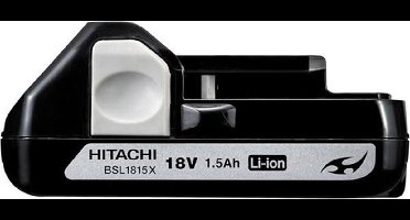 Hitachi accu - voor (slide) machine - BSL1815X - 1.5Ah Li-ion