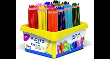 Giotto Schoolpack of 108 colored pencils MEGA (12 coul)