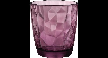 Bormioli Rocco Diamond Tumbler - 39 cl - Paars - 6 stuks