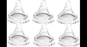Lansinoh - Spenen set 6 stuks - 2 x slow flow  - 2 x medium flow - 2 x fast flow - speen