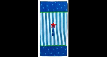 Lief! Boy strandlaken - 70x140 cm - Blauw