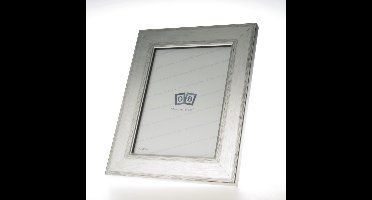 GB Rustiek Zilveren Houten Fotolijst – Fotoformaat 20 x 25