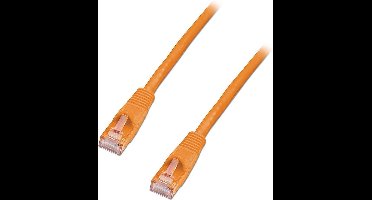 LINDY 48113 RJ45 Netwerkkabel, patchkabel CAT 6 U/UTP 15.00 m Oranje 1 stuk(s)
