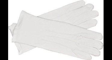 Witbaard Handschoenen 22 Cm Katoen Wit Maat M